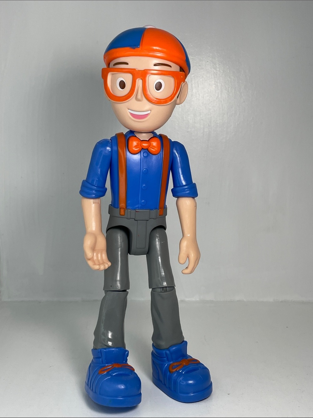 Blippi Talking Action Figure Works ~9”